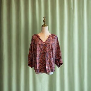 Universal Thread Multicolor Floral Blouse